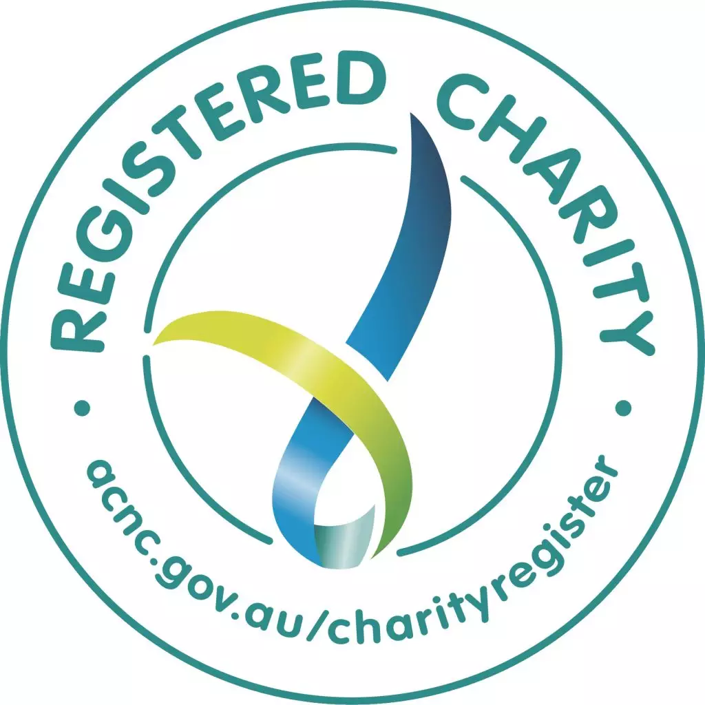 Registered charity logo for NDIS.